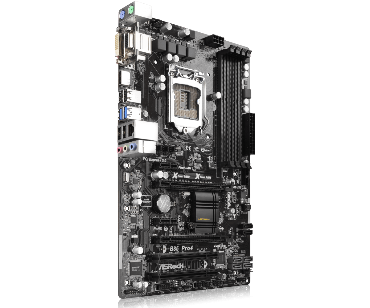 Asrock b85 pro4 не стартует